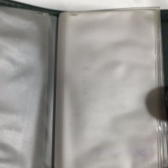 Coach Green Vintage Billfold Wallet Photo Album Unisex - Picture 11 of 11